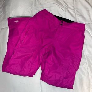 Fuchsia Columbia Omnitech Snow Pants